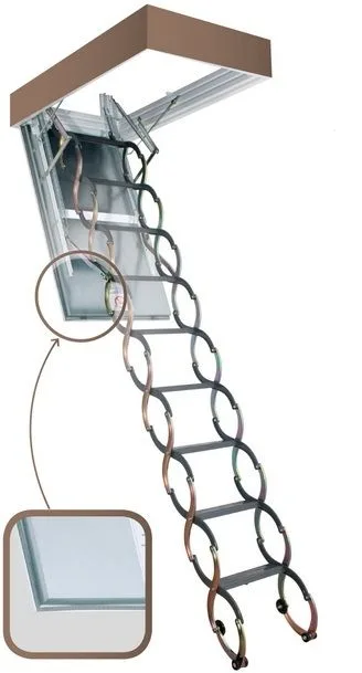 Лестница чердачная FAKRO LSF 120*60/280-300 см