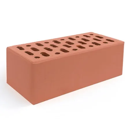 Кирпич лицевой пустотелый Норский 1,4НФ красный гладкий