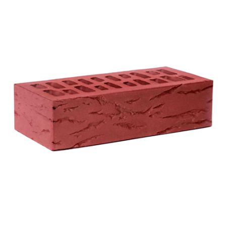 Ижевский кирпич лицевой 1НФ Бордо Премиум (бордовый) брик