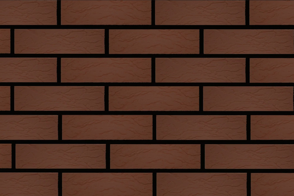 Белебеевский кирпич лицевой 1НФ шоколад рустик