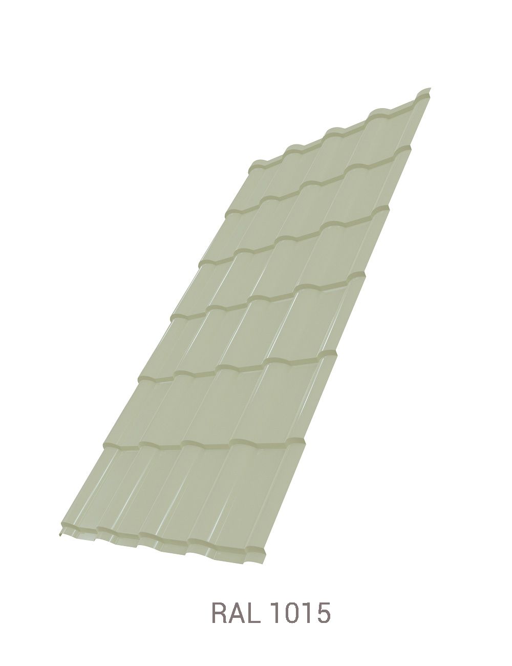 Металлочерепица Kamea GreenCoat Pural Matt BT 0.5
