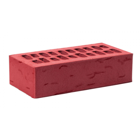 Ижевский кирпич лицевой 1НФ Бордо Премиум (бордовый) антик