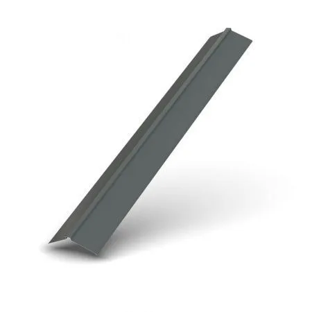Планка конька плоского 120х120х2000 NormanMP 0.5