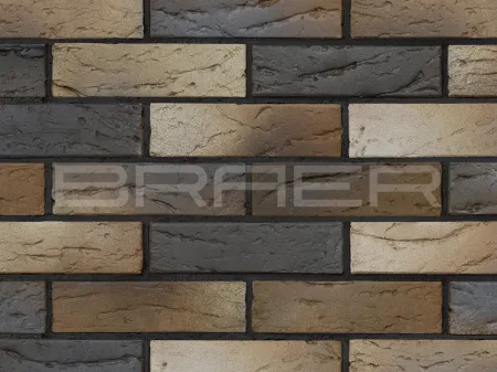 Кирпич облицовочный браер BRAER Pro 5.06, 1 НФ, М150
