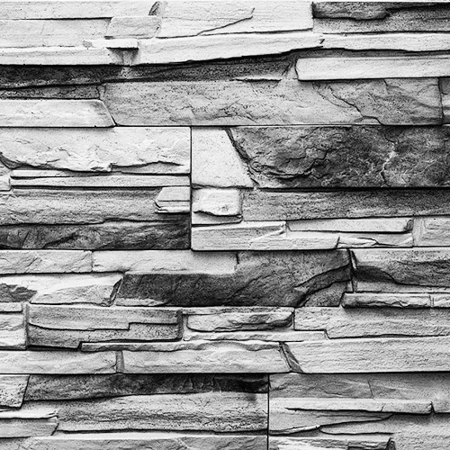 Облицовочный камень Арт Альянс Авангард светло-серый+черный