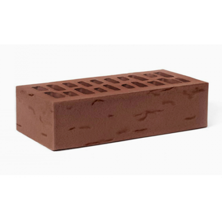 Ижевский кирпич лицевой 1НФ Брюгге Премиум (светлый шоколад) антик