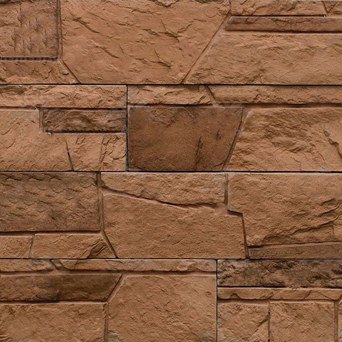 Облицовочный камень Арт Альянс Готика светло-коричневый+темно-коричневый
