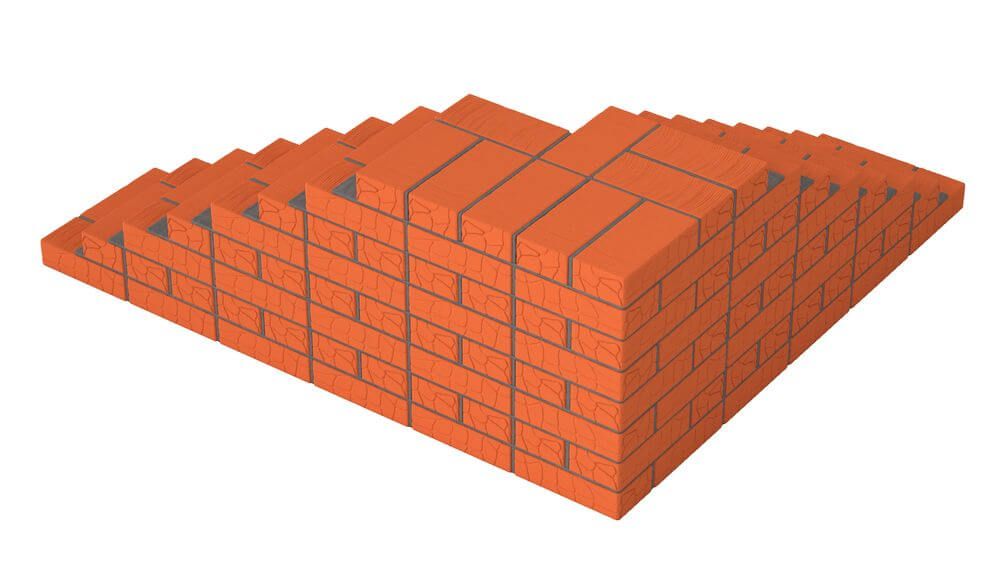 Воткинский кирпич цокольный полнотелый (Энтузиастов)